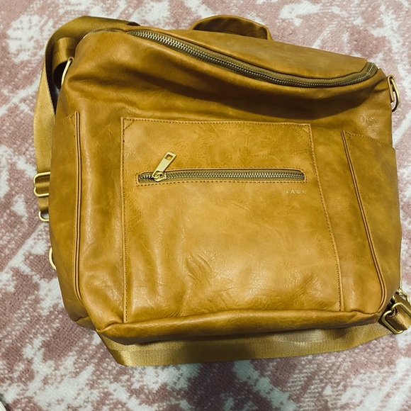 Fawn Design Original Diaper Bag in the color Amber NWOT